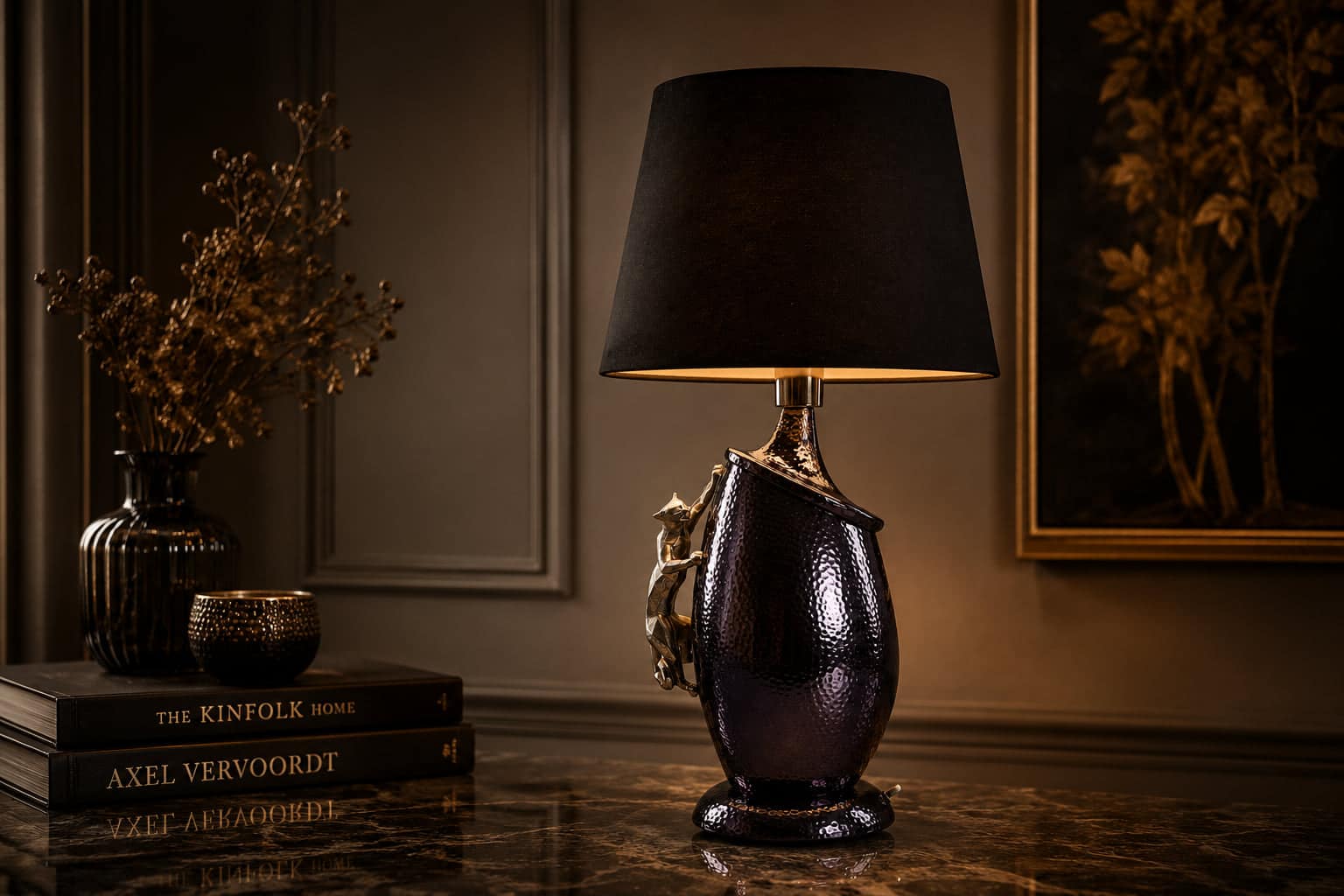 Shikar Cheetah Table Lamp